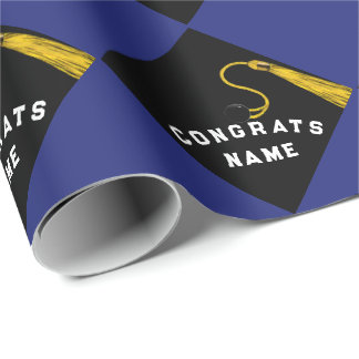 Personlig Studenten Blue Presentpapper