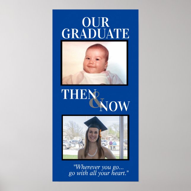 Personlig Studenten-gåvor, Studenten Ram Poster (Framsidan)