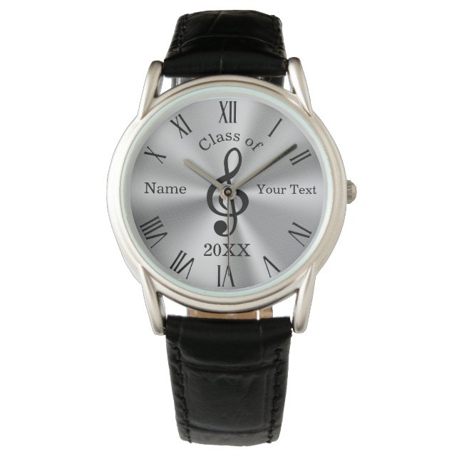Personlig Studenten-gåvor till musikMajors Armbandsur (Framsida)