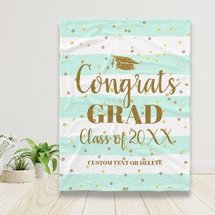 Personlig Studenten Gift Gratulerar Grad 2019 Fleecefilt