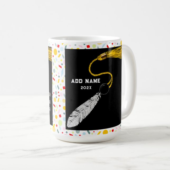 Personlig Studenten Gift Kaffemugg (Framsida höger)