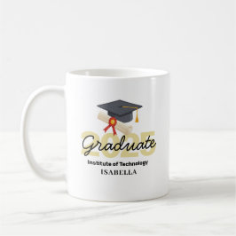 Personlig Studenten Gift - klass 2025 Kaffemugg