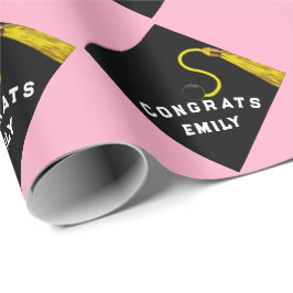 Personlig Studenten Gift Rosa Presentpapper