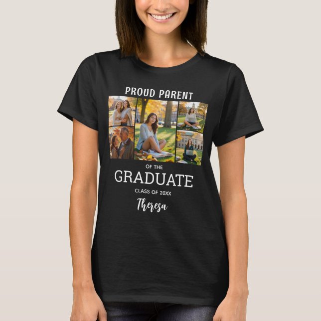 Personlig Studenten minnesfil T Shirt (Framsida)
