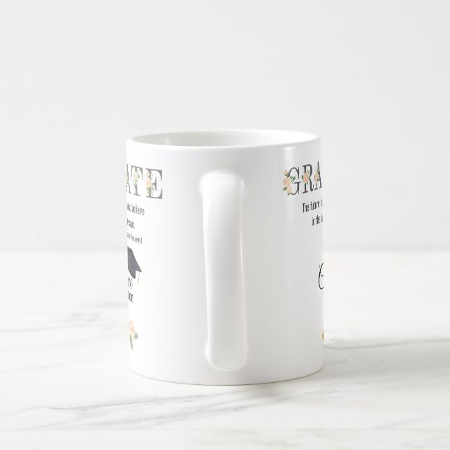 Personlig Studenten Mugg Gift för henne (Handtag)