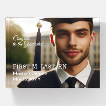 Personlig Studenten Photo Elegant Typografi