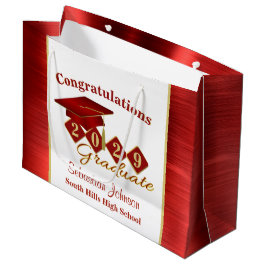 Personlig Studenten Red & Guld