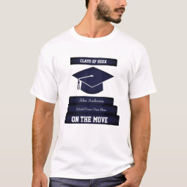 Personlig Studenten Tee 1 Grad Cap Gown Trappor