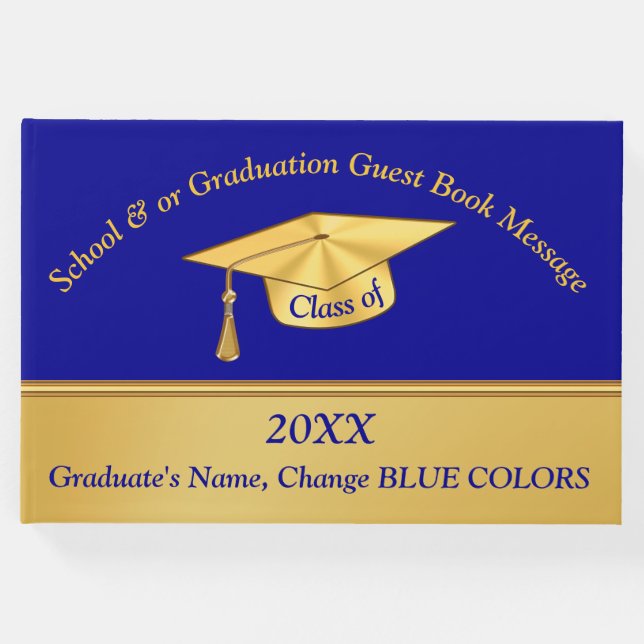 Personlig Studentfest Guest Bok (Framsida)