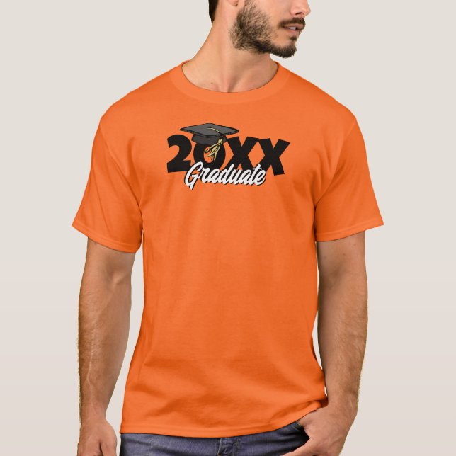 Personlig studentmössa för examensdagen t shirt (Framsida)