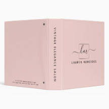 Personlig Stylist Modern Portfolio Binder