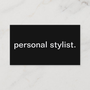 Personlig stylist visitkort