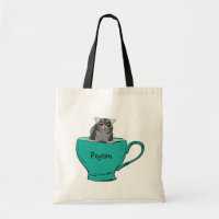 Personlig Sugar Glider i en Grönt Tekopp