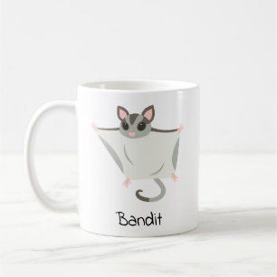 Personlig Sugar Glider Namn Mugg