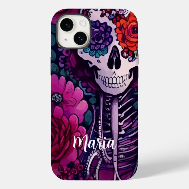 Personlig Sugar Skull Dia de los Muertes (Baksida)