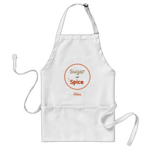 Personlig Sugar & Spice Paprika Chili Sugar Förkläde