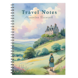 Personlig Summer i Scotland Travel Notebook - Anteckningsbok