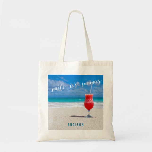 Personlig Summer Tote bags Tygkasse (Framsidan)