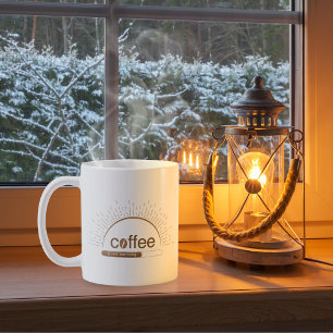 Personlig Sunrise Coffee Mugg med Bra Morgon