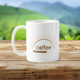 Personlig Sunrise Coffee Mugg med Bra Morgon