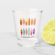 Personlig Surfboard Shot Glass