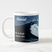 Personlig Surfer Coffee Kopp Surfing Thmet