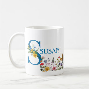 Personlig Susan namn-gåvor för att personalisera n Kaffemugg