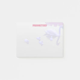 Personlig Svan Sjö Post-it Block