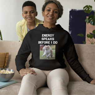 Personlig svart kattälskare söt husdjur foto text t shirt