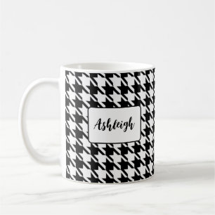 Personlig svart och vit klassisk Mugg, 11 oz Kaffemugg