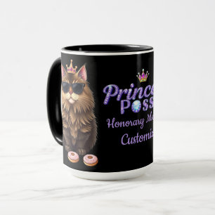 Personlig Svart Prinsesspatrullmedlem Mugg