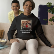Personlig svart-vit katt-mamma familj husdjur foto