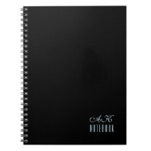 Personlig Svartvit monogram