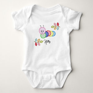 Personlig Sweet Cartepelare Flicka Bodykostym T Shirt