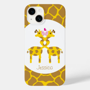 Personlig Sweet Giraffes i Kärlek