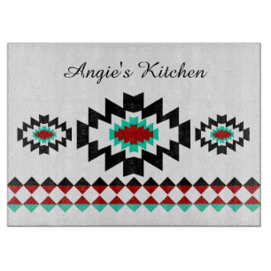 Personlig sydvästra Aztec Native Tribal Design