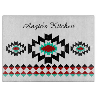 Personlig sydvästra Aztec Native Tribal Design