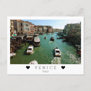 Personlig, synpunkter från Grand Canal, Venedig, I Vykort