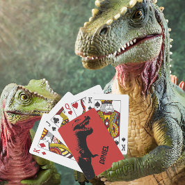 Personlig T Rex Casinokort