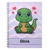 Personlig T-Rex Dinosaurieanteckningsbok