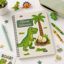 Personlig T-Rex Söt Dinosaurie Skola