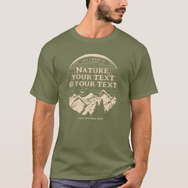 Personlig T-Shirt (Framsida)