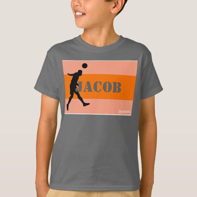 Personlig T-Shirt Basketball Theme HAMbWG (Framsida)