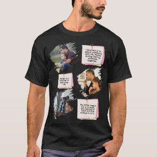 Personlig T-shirt Fars dag