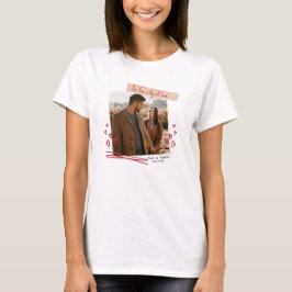 Personlig t-shirt för Alla hjärtans dag med foto &
