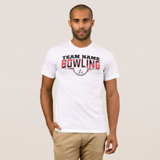 Personlig T-Shirt för Bowlingslag