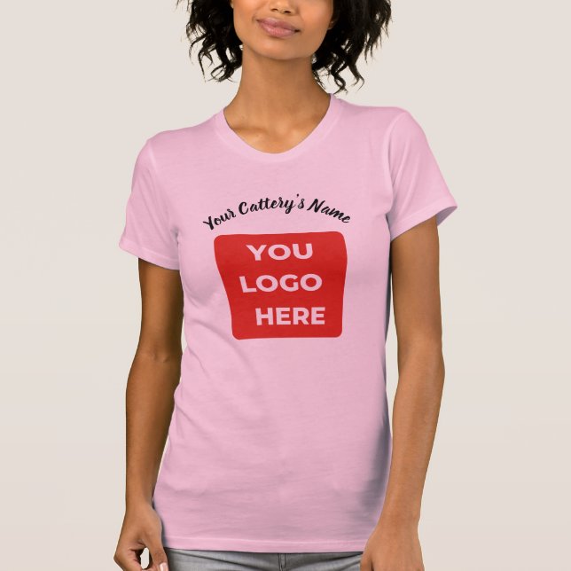 Personlig T-Shirt för cattery Owners (Framsida)