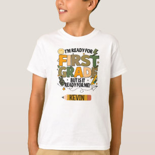 Personlig T-Shirt för Första Klass