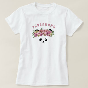 Personlig T-Shirt för Kvinnor med Panda Björn Ansi