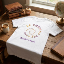 Personlig T-Shirt för Lärarskatt